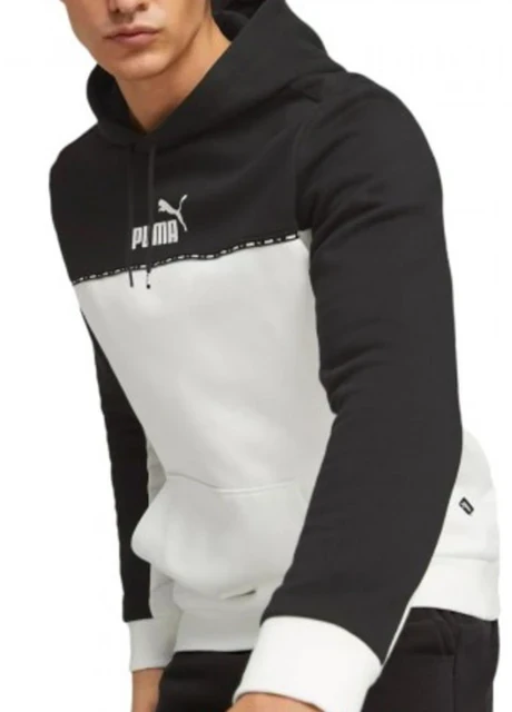 Кофта чоловіча Puma Ess Block X Tape Hoodie (67517301) — фото 4