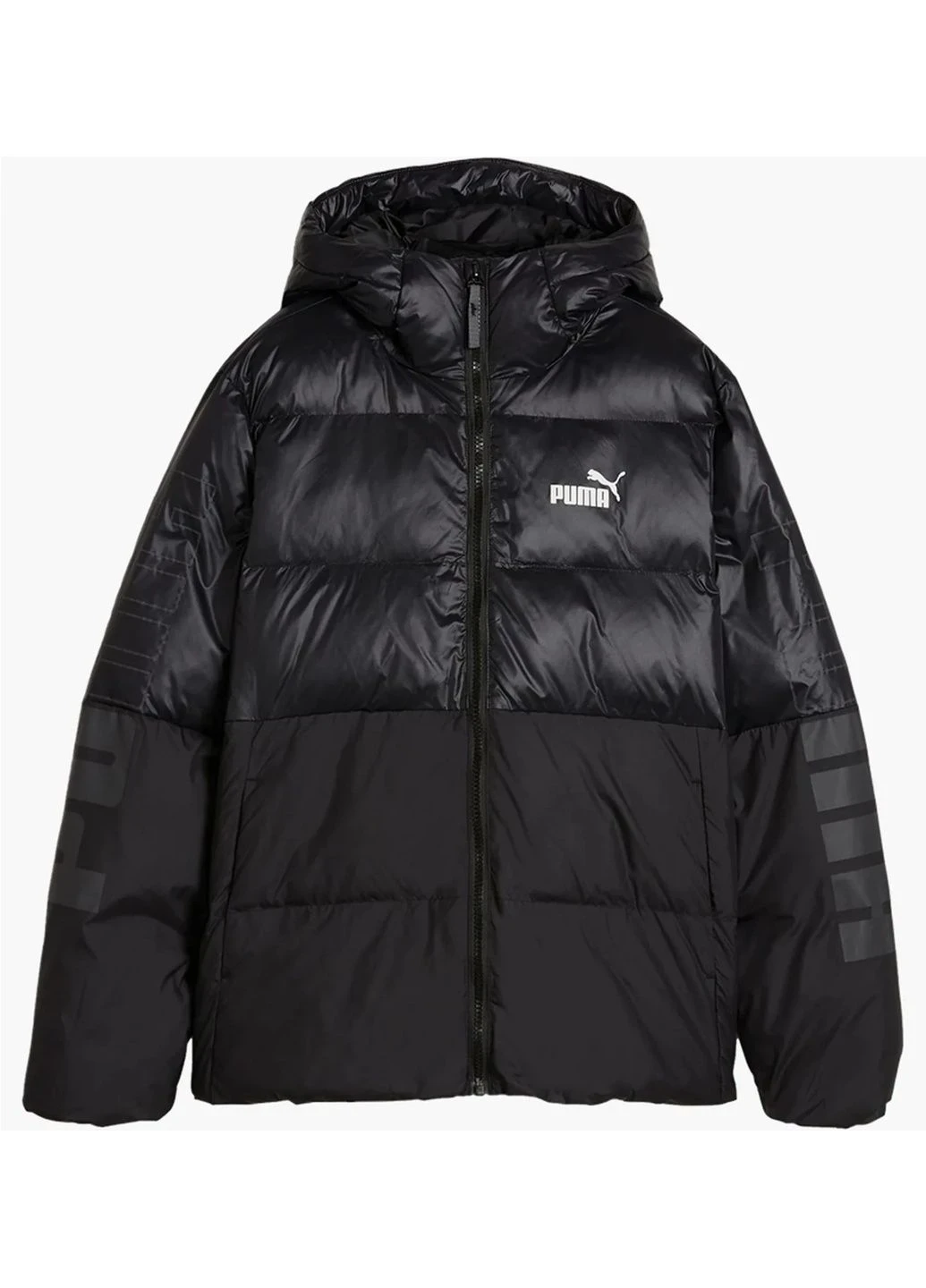 Куртка жіноча Puma Power Hooded Jacket Black (675374-01) — фото 1