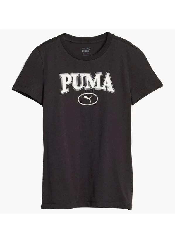 Футболка підліткова Puma Squad Youth Graphic Tee Black (676441-01) — фото 1