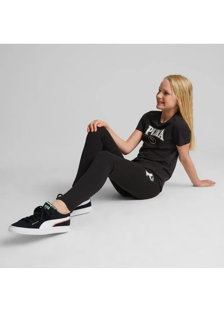 Футболка підліткова Puma Squad Youth Graphic Tee Black (676441-01) — фото 7