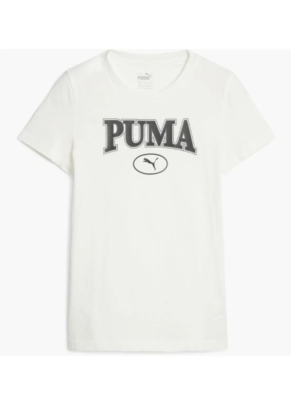 Футболка підліткова Puma Squad Youth Graphic Tee White (676441-65) — фото 1