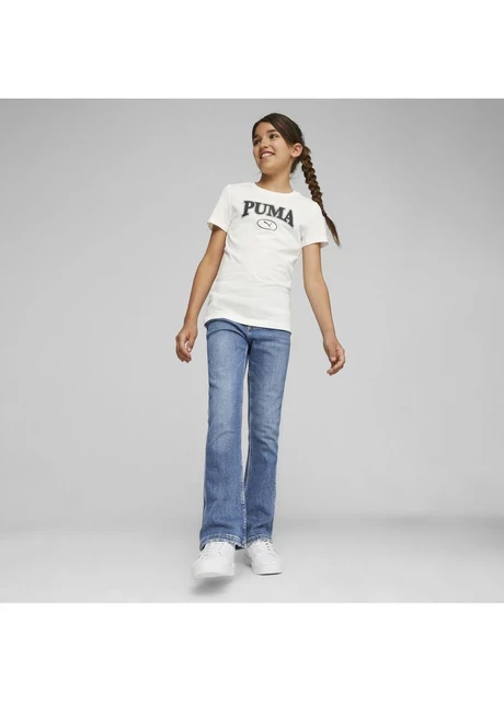 Футболка підліткова Puma Squad Youth Graphic Tee White (676441-65) — фото 5