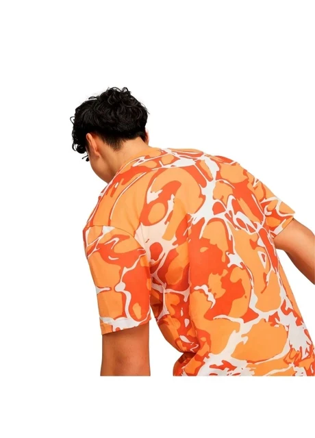 Футболка чоловіча Nike Футболка Чоловіча Nike Clementine Summer Splash Aop T-Shirt Camo/Orange 677096-46 (677096-46) — фото 6