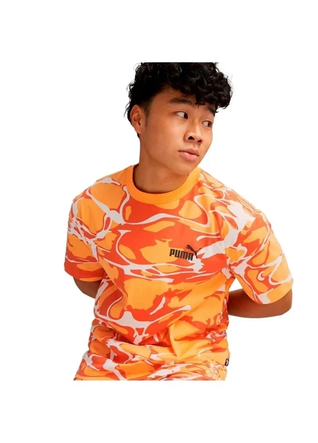Футболка чоловіча Nike Футболка Чоловіча Nike Clementine Summer Splash Aop T-Shirt Camo/Orange 677096-46 (677096-46) — фото 7