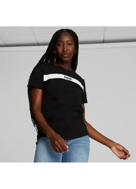 Футболка жіноча Puma Upfront Line Tee Black (678752-01) — фото 6