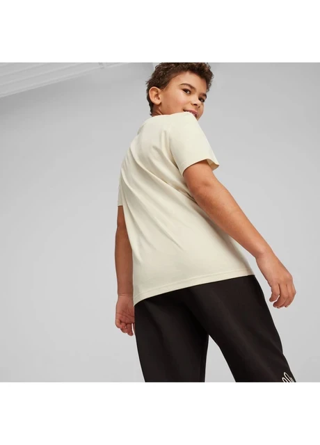 Футболка підліткова Puma Ess+ Mid 90S Youth Graphic Tee Beige (679720-87) — фото 5
