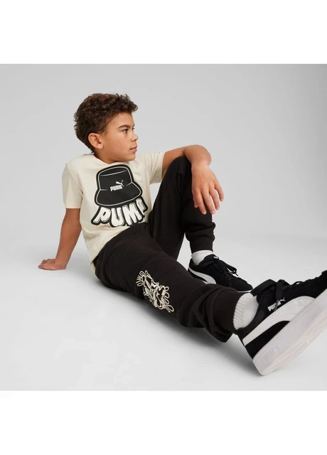 Футболка підліткова Puma Ess+ Mid 90S Youth Graphic Tee Beige (679720-87) — фото 6