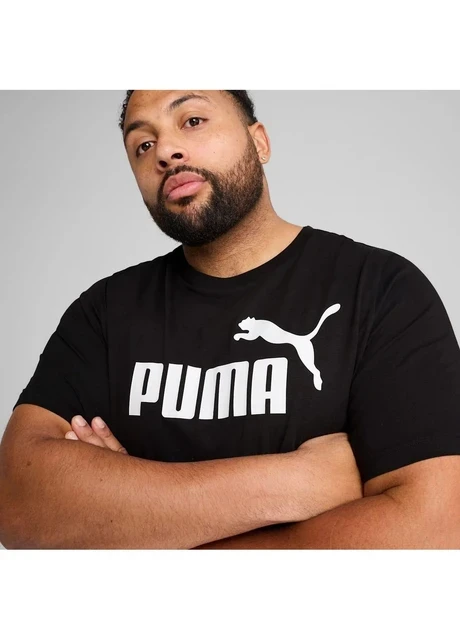 Футболка чоловіча Puma Essentials No. 1 Logo Tee Men Black (682532-01) — фото 7