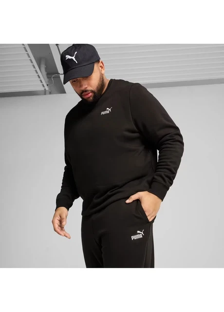 Чорний спортивний костюм Puma Essential Fleece — фото 8