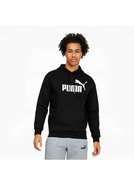 Кофта чоловіча Puma Essentials Big Logo Mens Hoodie Black (846812-01) — фото 4