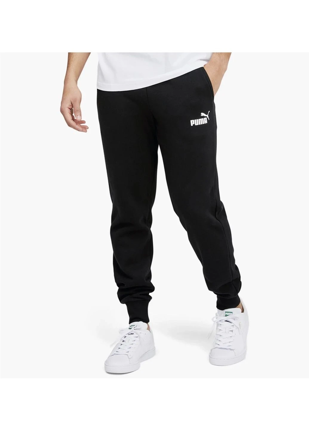 Брюки чоловічі Puma Essentials Logo Pants Black (846820-01) — фото 1
