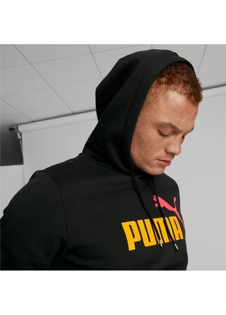 Кофта чоловіча Puma Essentials Big Logo Hoodie Black (846849-91) — фото 3