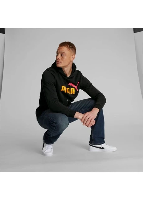 Кофта чоловіча Puma Essentials Big Logo Hoodie Black (846849-91) — фото 5