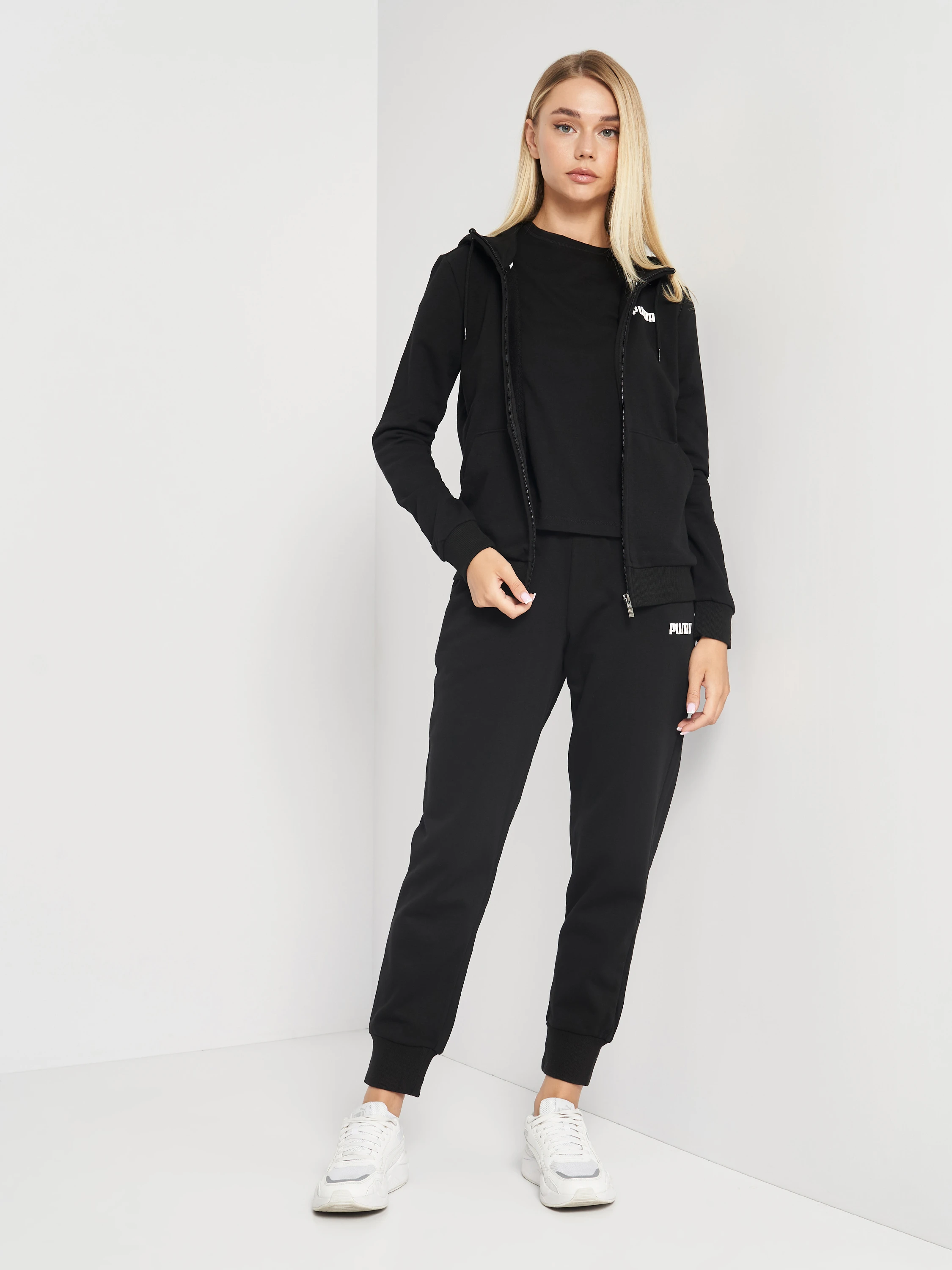 Кофта жіночі Puma Ess Fz Hoody Tr W (84720001) — фото 4