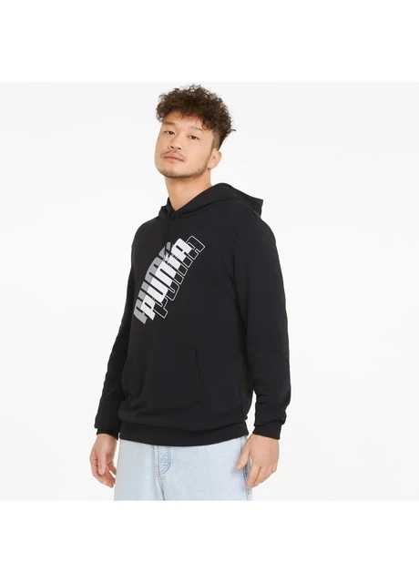 Кофта чоловіча Puma Power Logo Hoodie (847378-01) — фото 4
