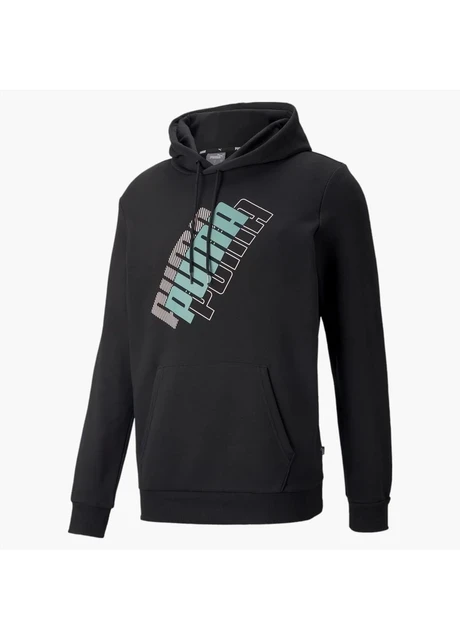 Кофта чоловіча Puma Power Logo Hoodie Tr (847378-51) — фото 5