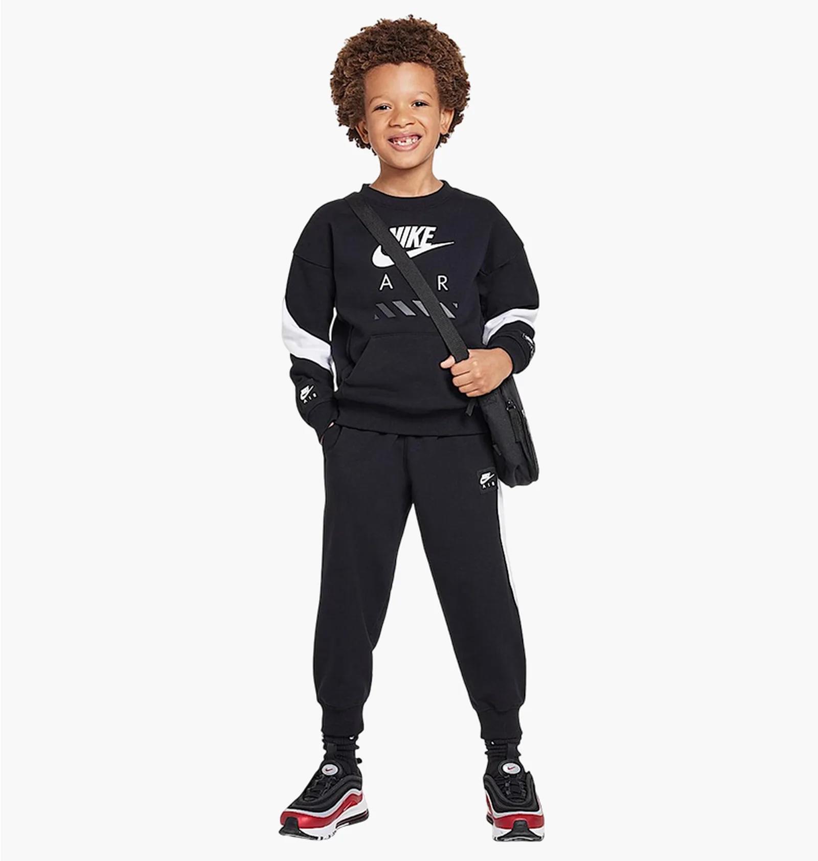 Спортивний костюм дитячий Nike Sportswear Air Fleece Black (86M846-023) — фото 1