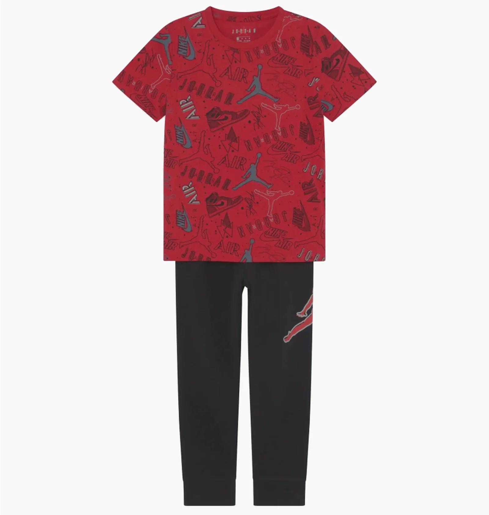 Спортивний костюм дитячий Jordan Set Black/Red (85A961-023) — фото 1