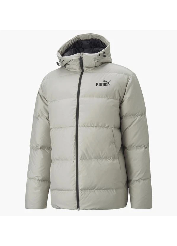 Куртка чоловіча Puma Hooded Down Puffer Pebble (84998768) — фото 1