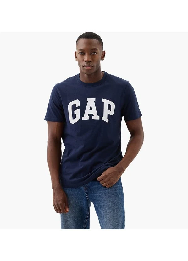 Футболка чоловіча Gap Everyday Soft Crewneck T-Shirt Blue (855769081) — фото 1