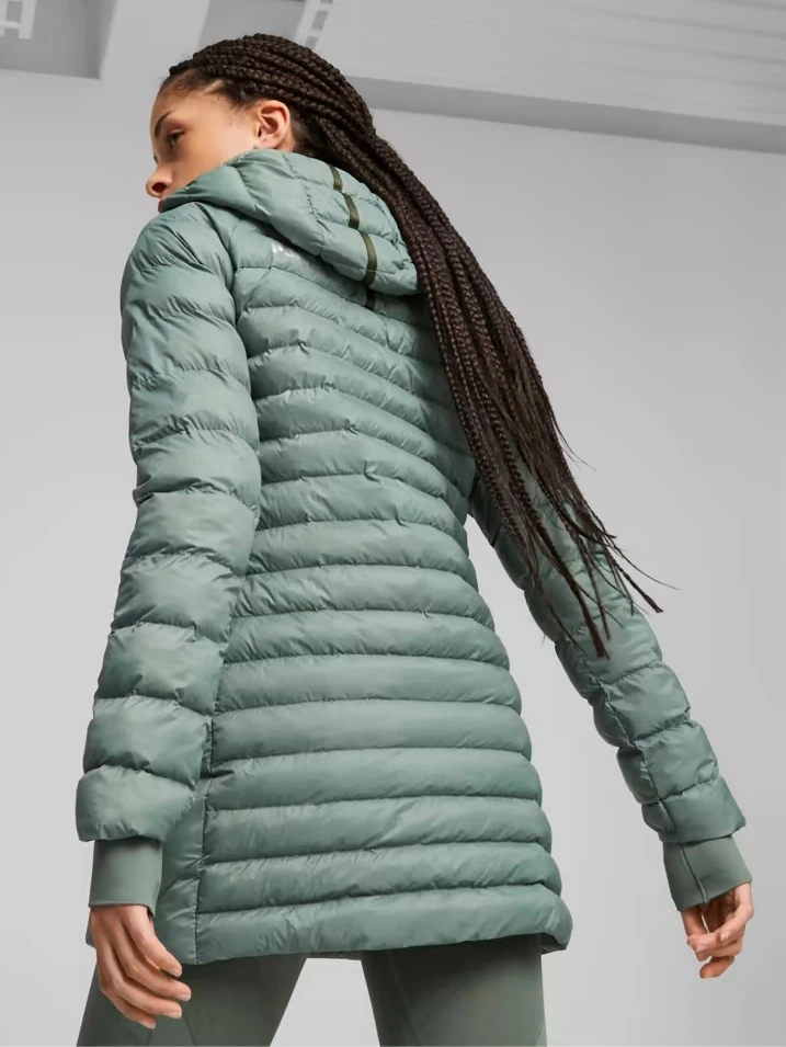 Куртка жіноча Puma Packlite Primaloft Long Hooded Jacket (84940644) — фото 6