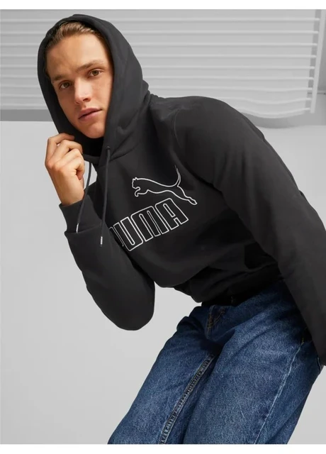 Кофта чоловіча Puma Power Logo Hoodie (84988801) — фото 3