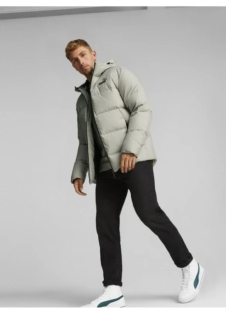 Куртка чоловіча Puma Hooded Down Puffer Pebble (84998768) — фото 7