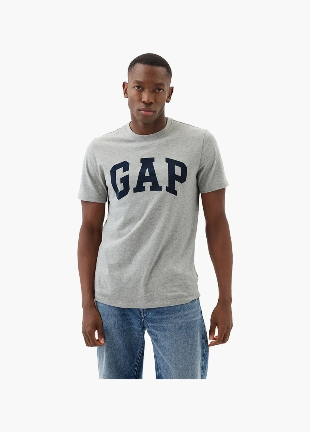 Футболка чоловіча Gap Everyday Soft Crewneck T-Shirt Grey (855769001) — фото 3