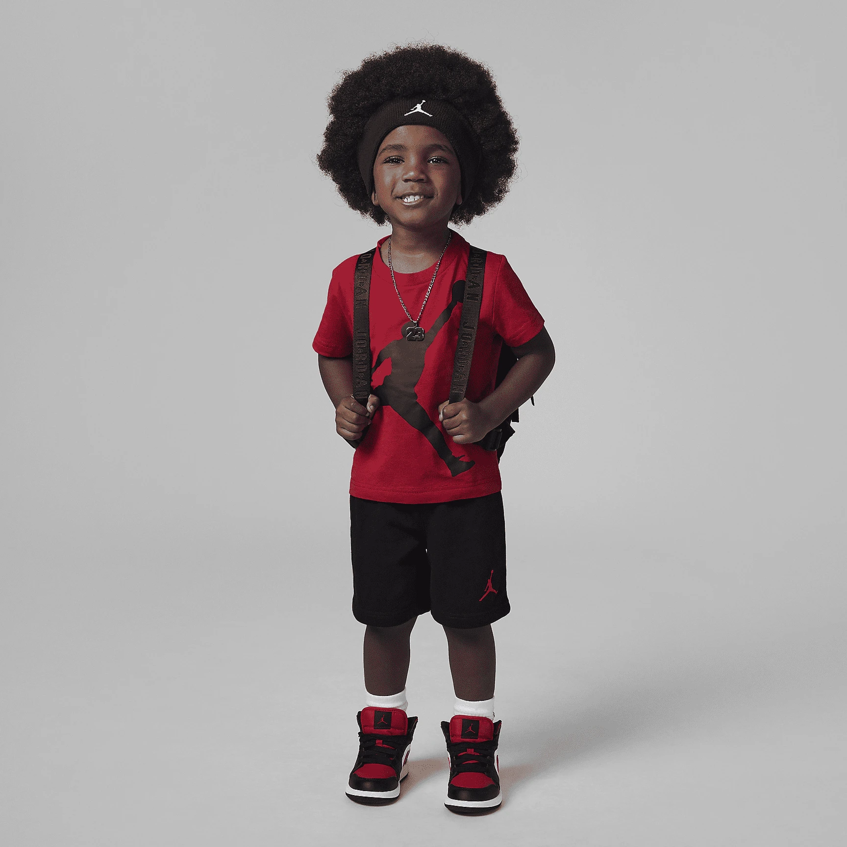 Спортивний костюм дитячий Jordan Jumpman Red/Black (85C138-023) — фото 8