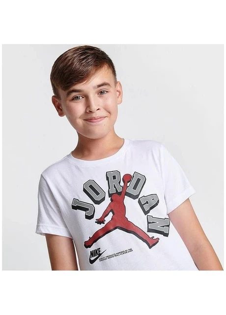 Футболка дитяча Jordan Varsity Jumpman Graphic T- Shirt Black (85C612-023) — фото 9