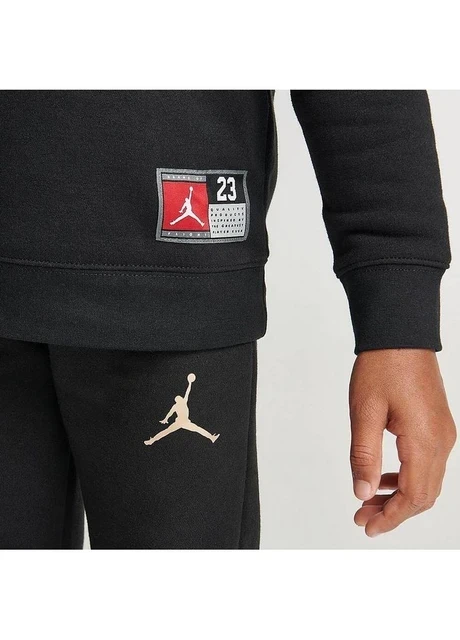 Спортивний костюм дитячий Jordan Jersey Black (85C651-K5X) — фото 9