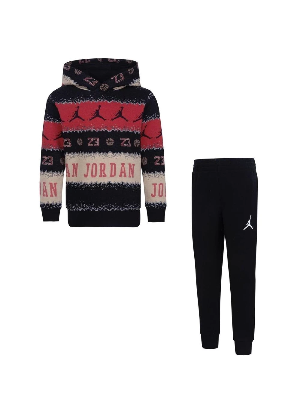Спортивний костюм дитячий Jordan Mj Holiday Black/Multi (85C785-023) — фото 1