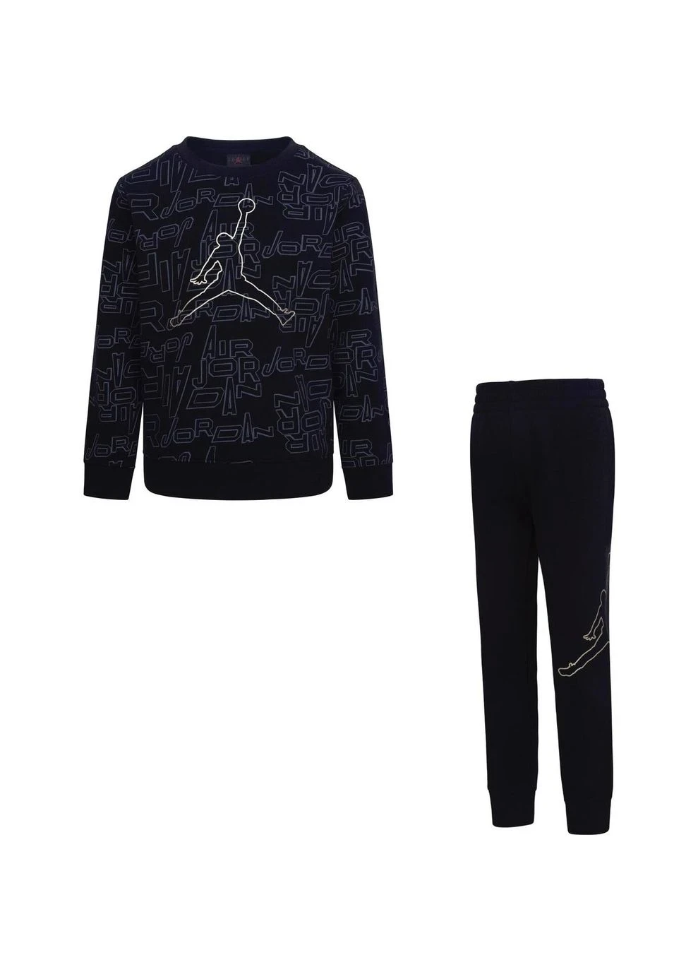 Спортивний костюм дитячий Jordan Take Flight B&G Black/Grey (85C812-023) — фото 1
