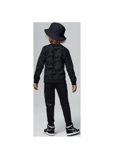Спортивний костюм дитячий Jordan Take Flight B&G Black/Grey (85C812-023) — фото 8