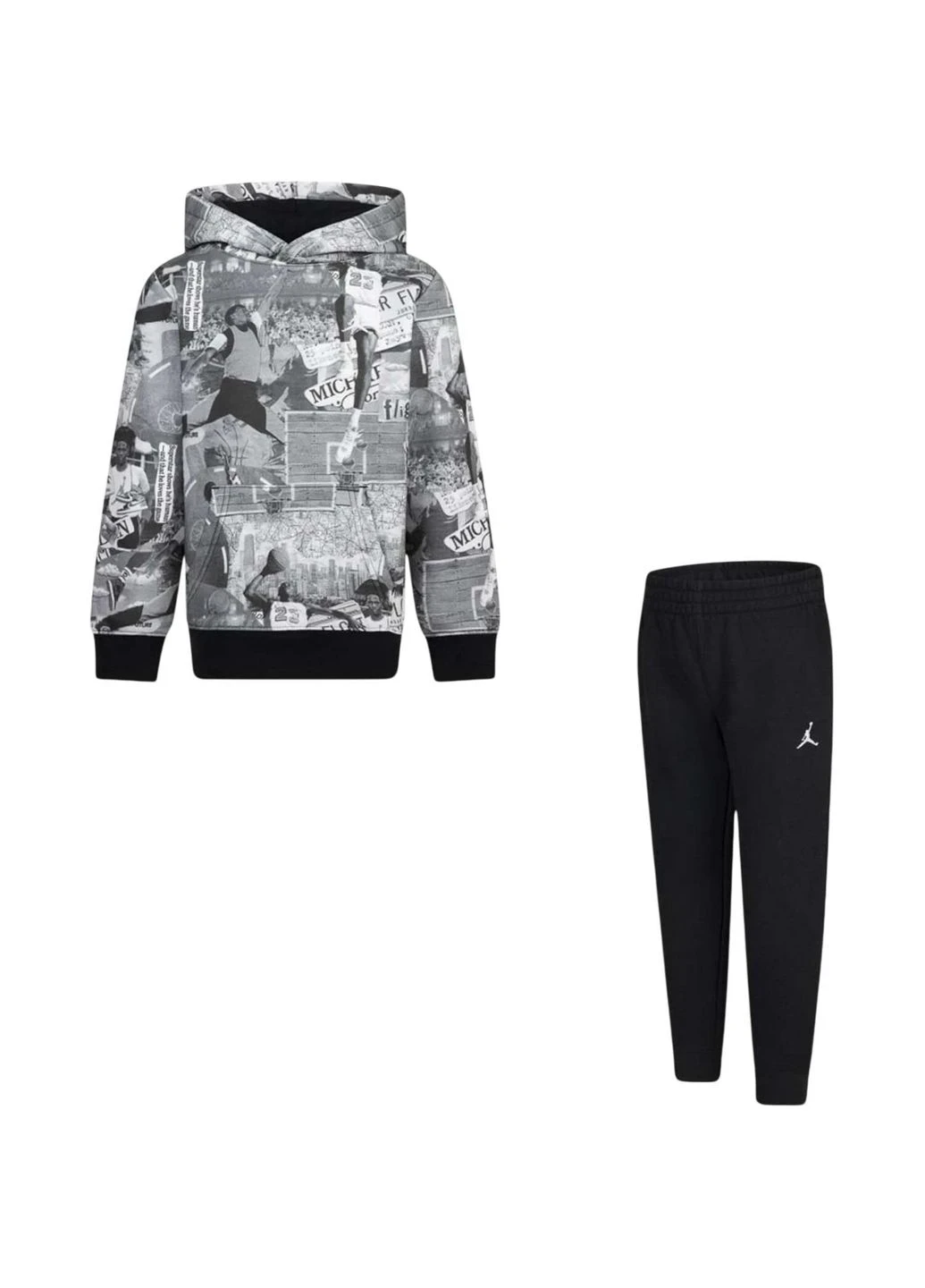 Спортивний костюм дитячий Brooklyn Aop Grey/Black (85D324-023) — фото 3