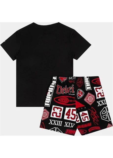 Спортивний костюм дитячий Jordan Mj Brooklyn Aop Short Set (85D662-023) — фото 4