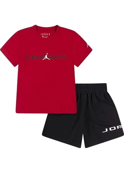 Спортивний костюм дитячий Jordan Little Kids' Baseline 2-Piece Mesh Shorts Set (85D676-023) — фото 1
