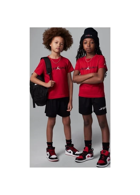 Спортивний костюм дитячий Jordan Little Kids' Baseline 2-Piece Mesh Shorts Set (85D676-023) — фото 3
