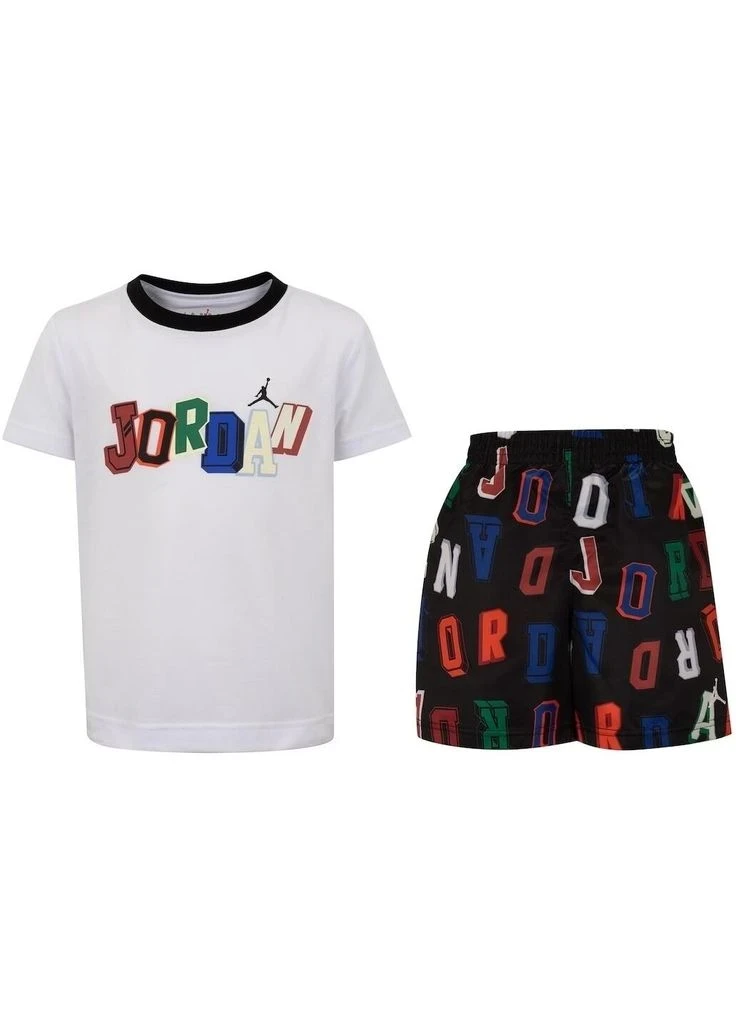 Спортивний костюм дитячий Jordan 2-Piece Shorts Set (85D705-023) — фото 1