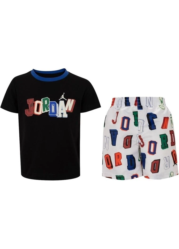 Спортивний костюм дитячий Jordan 2-Piece Shorts Set (85D705-782) — фото 1