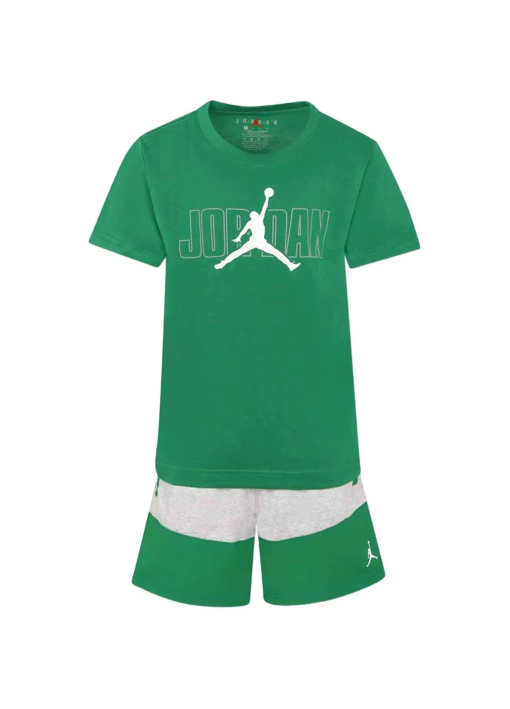 Спортивний костюм дитячий Jordan 2-Piece Stacked Mixed Set Green (85D767-G2H) — фото 1