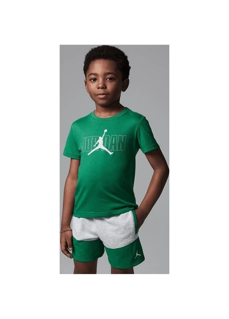 Спортивний костюм дитячий Jordan 2-Piece Stacked Mixed Set Green (85D767-G2H) — фото 7