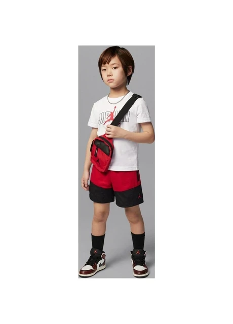 Спортивний костюм дитячий Jordan 2-Piece Stacked Mixed Set White/Red (85D767-R78) — фото 5