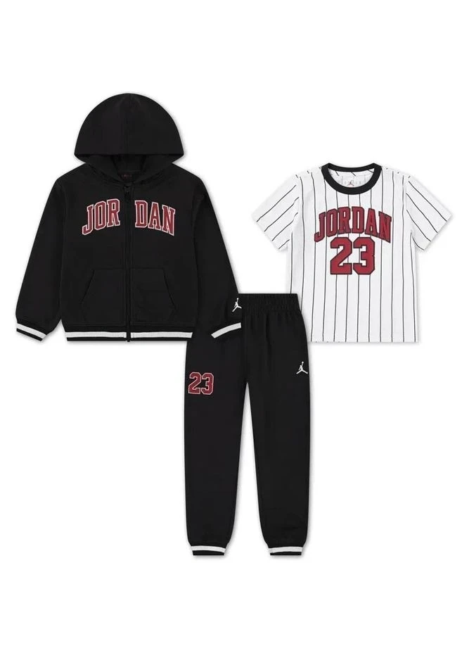 Спортивний костюм дитячий Jordan Tracksuit Black/White (85F275-023) — фото 1