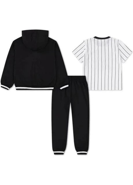 Спортивний костюм дитячий Jordan Tracksuit Black/White (85F275-023) — фото 4