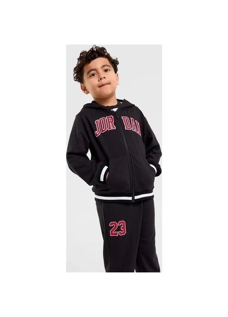 Спортивний костюм дитячий Jordan Tracksuit Black/White (85F275-023) — фото 7