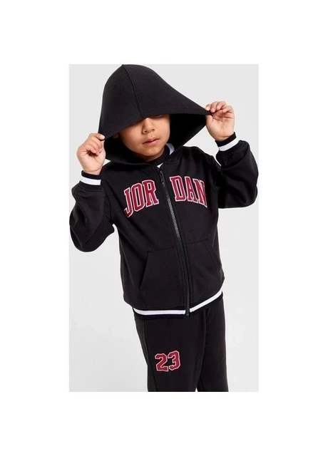 Спортивний костюм дитячий Jordan Tracksuit Black/White (85F275-023) — фото 8