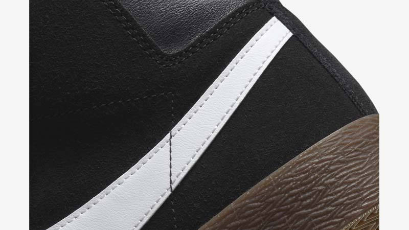 Кросівки унісекс Nike Sb Zoom Blazer Mid Black (864349-010) — фото 6