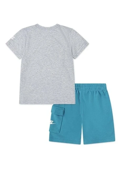 Спортивний костюм дитячий Nike Shorts Set - T-Shirt/Shorts (86J213-BA2) — фото 4