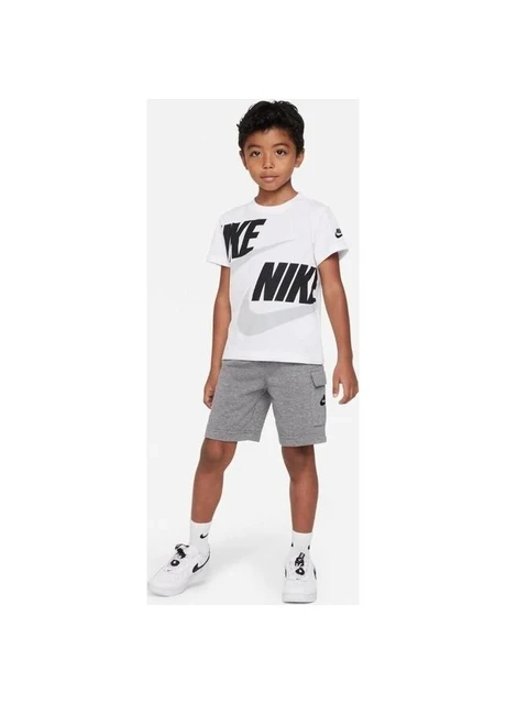 Спортивний костюм дитячий Nike 2-Piece Cargo Shorts Set Pre-School (86J213-GEH) — фото 9